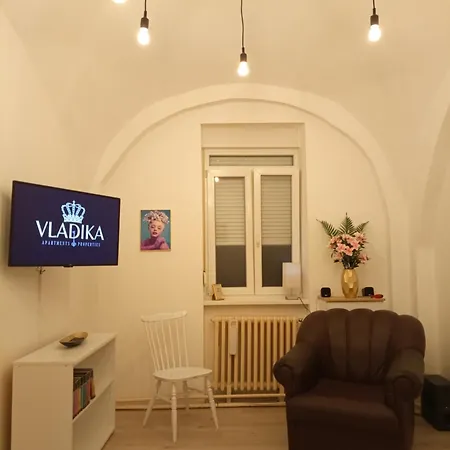 Lobby Historical By Vladika Apartment Novi Sad